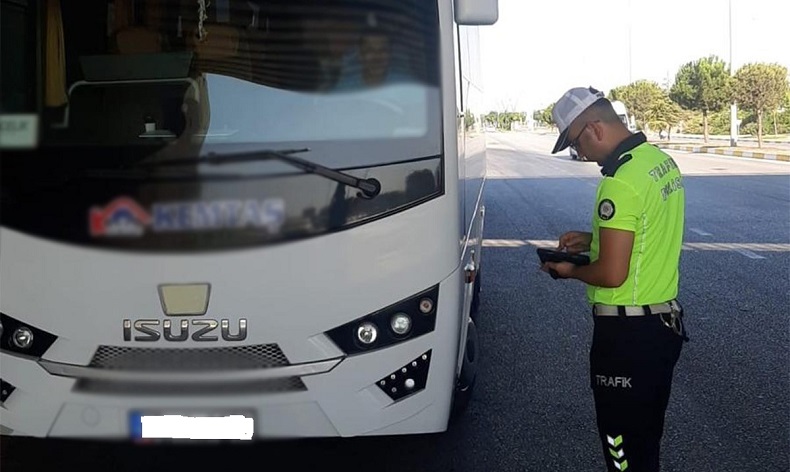 Servis araçlarına yönelik denetim
