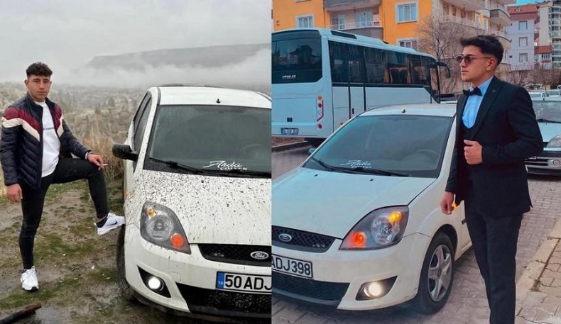 Poz verdikleri arabada can verdiler