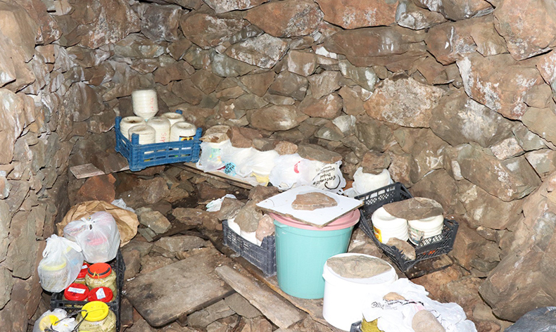 Erzurum’un doğal buzdolapları