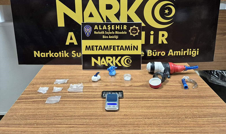 Manisa’da uyuşturucu operasyonu: 5 gözaltı