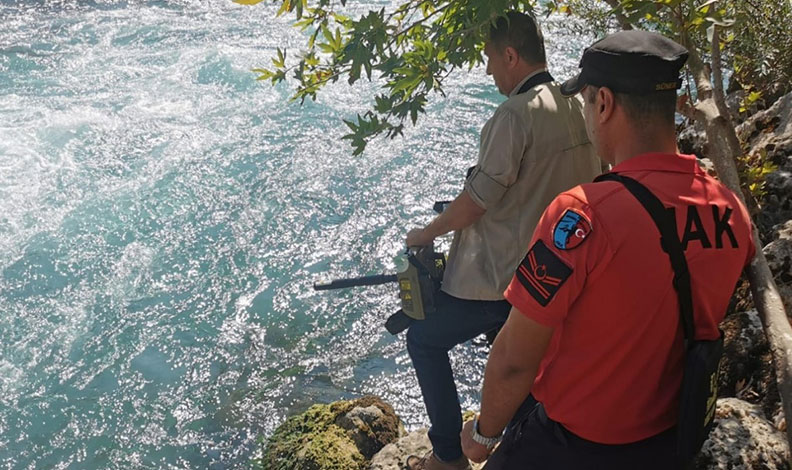 Irmak yatağı değiştirildi, kaybolan gence ulaşılamadı