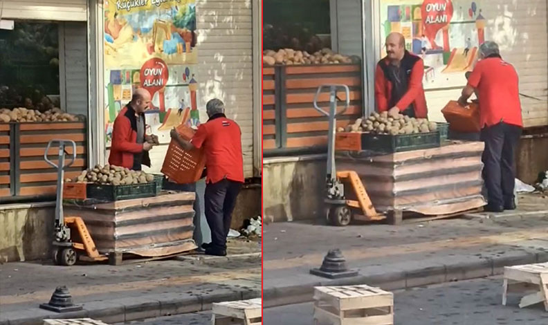 İstanbul’da kasa kasa patates çöpe döküldü