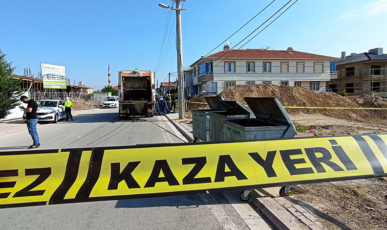 Çöp kamyonunun çarptığı bisikletli çocuk hayatını kaybetti