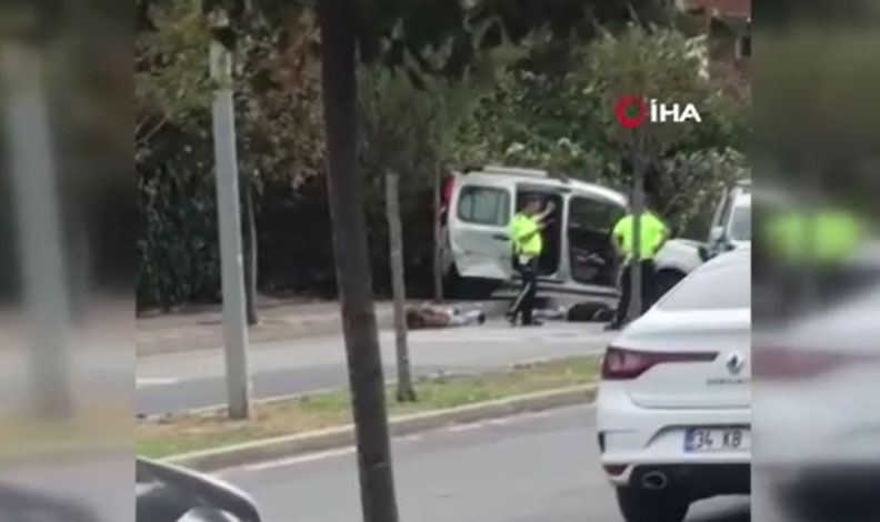 Büyükçekmece’de polisten kaçan araç kaza yaptı: 2 gözaltı
