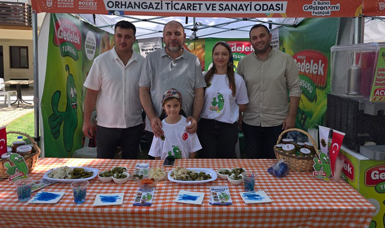 Orhangazi’nin lezzetleri Bursa Gastronomi Festivali’nde
