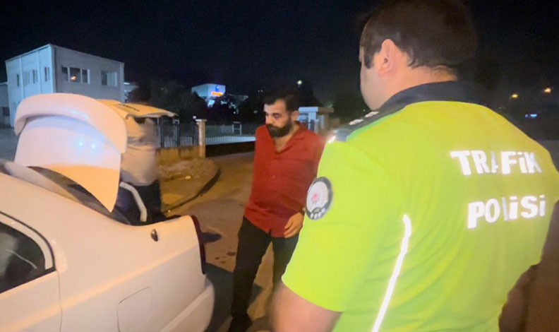 Bursa’da dakikalarca polise yalvardı, cezadan kaçamadı