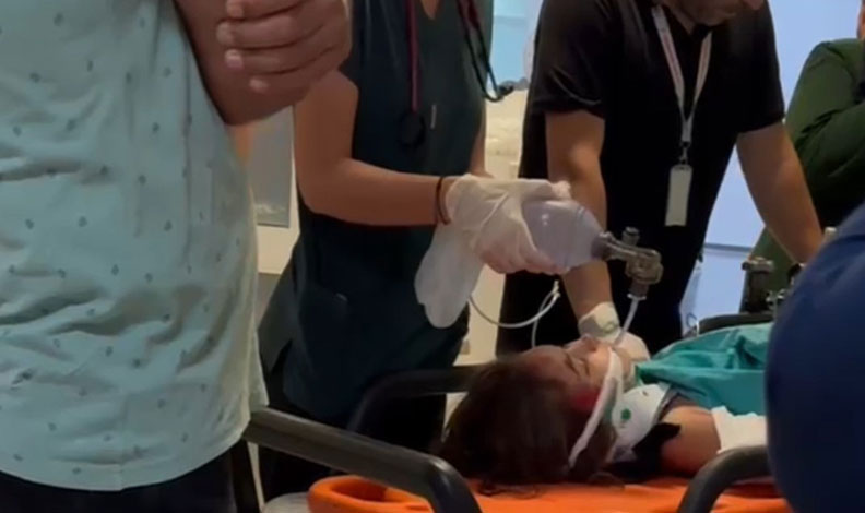 Çocuklar el frenini indirince araba uçuruma yuvarlandı