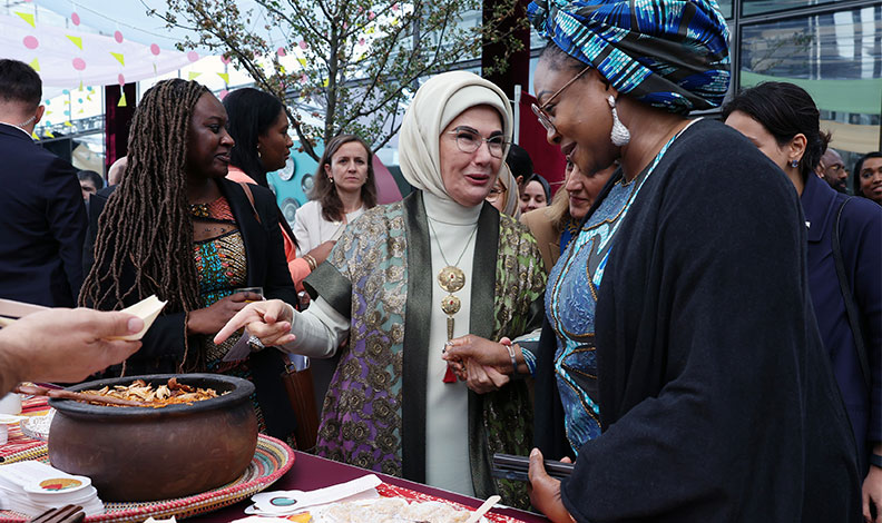Emine Erdoğan, Afrika kıtasının lezzetlerini New York’a taşıdı
