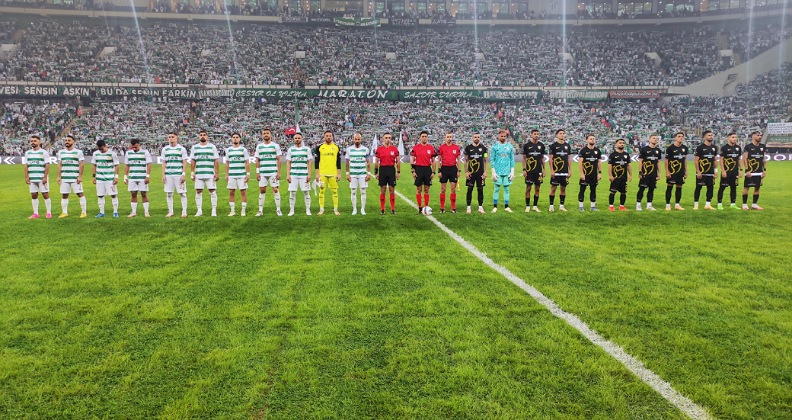 Bursaspor – Muş Spor maçı berabere bitti