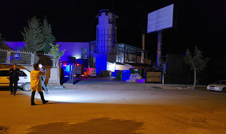 Tokat’ta pres makinesine sıkışan işçi hayatını kaybetti