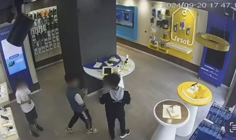 Bursa’da telefon çalan çocuklar yakalandı