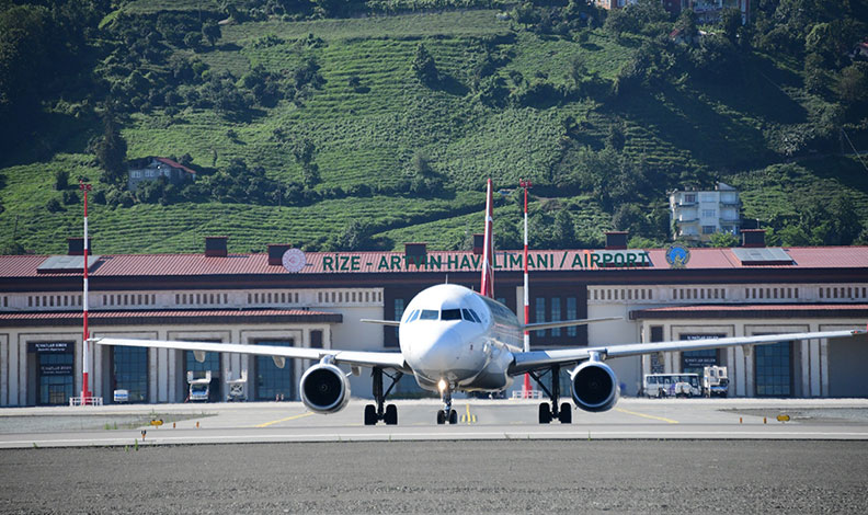 Rize-Artvin Havalimanı’nı 2,3 milyon yolcu kullandı