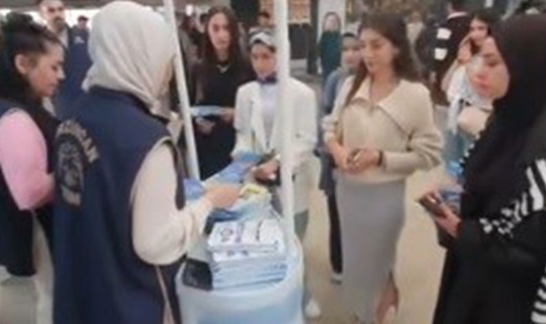 TEM ekipleri üniversiteli gençleri bilgilendirdi