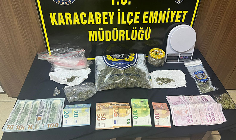 Bursa’da uyuşturucu tacirleri tutuklandı