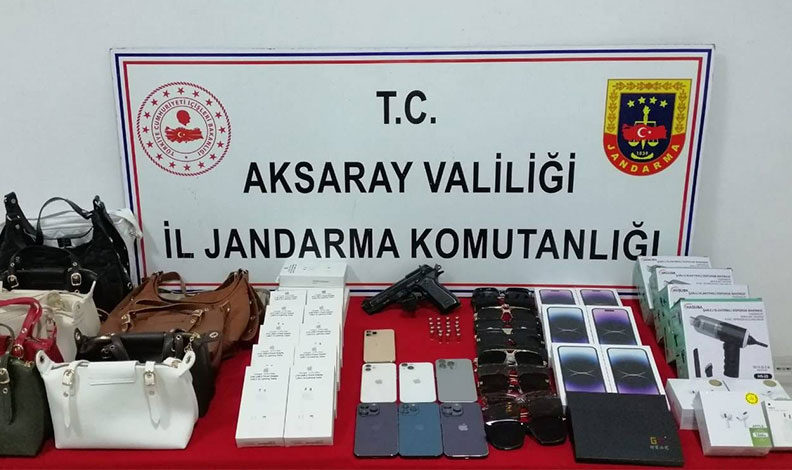 Jandarmadan gümrük kaçağı ürün operasyonu