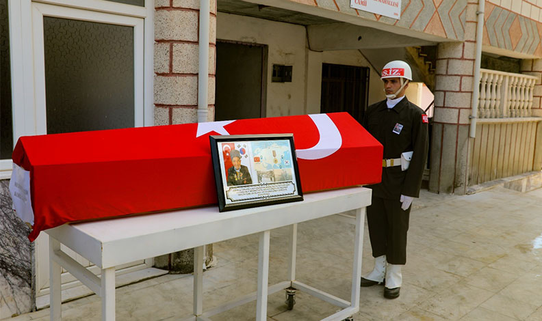 Hayatını kaybeden Kore Gazisi Tetik son yolculuğuna uğurlandı