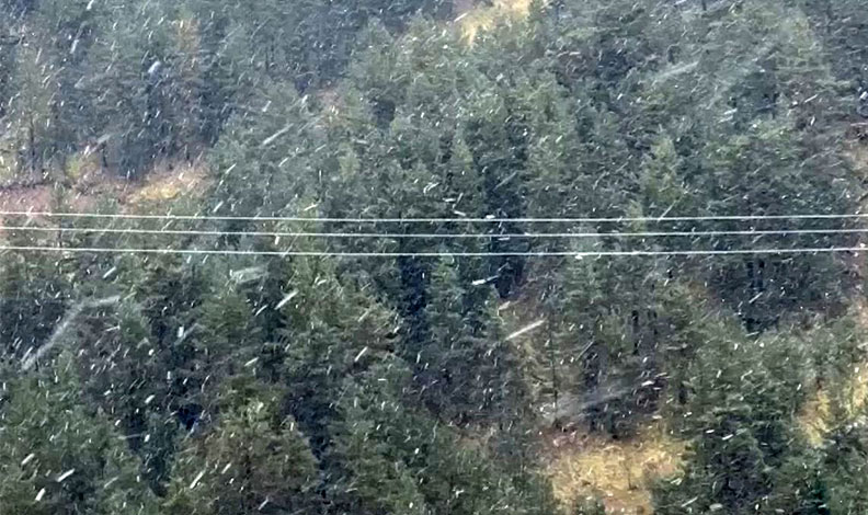Bolu’da mevsimin ilk kar yağışı