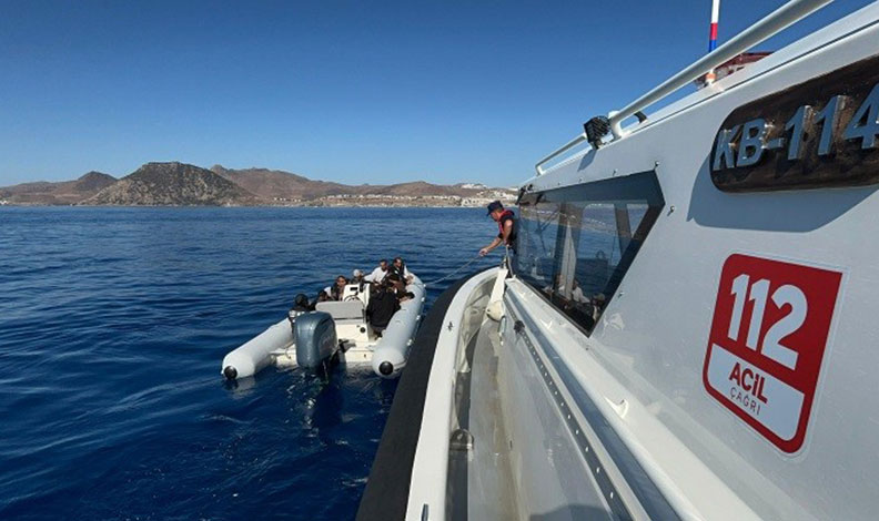 Bodrum’da 55 düzensiz göçmen yakalandı