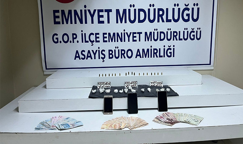 Uyuşturucu operasyonunda araması bulunan bir şahıs yakalandı