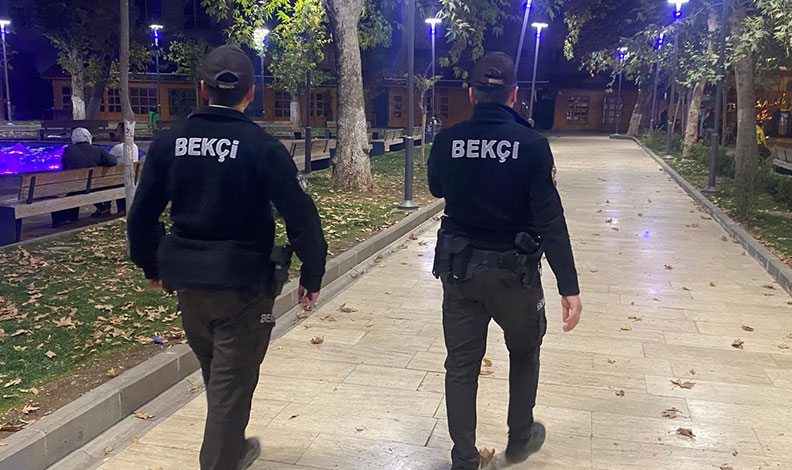 Konteyner kentler ve parklarda asayiş denetimleri sürüyor