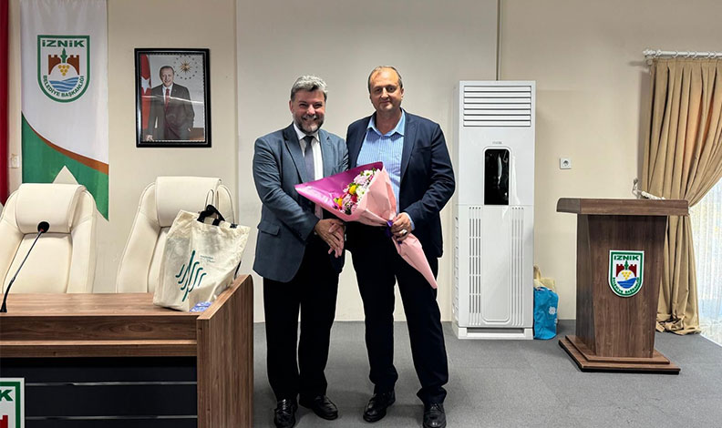 Başkan Usta Yunanistan’dan gelen heyet ile bir araya geldi