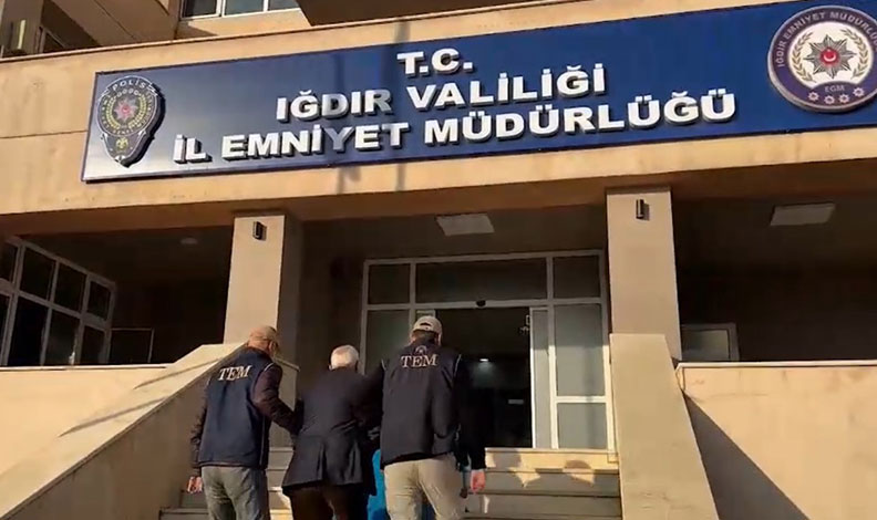 Iğdır’da PKK/KCK Terör Örgütüne üye olma suçundan 1 gözaltı