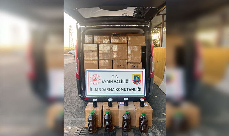 Aydın’da sahte zeytinyağı ve pekmez ele geçirildi
