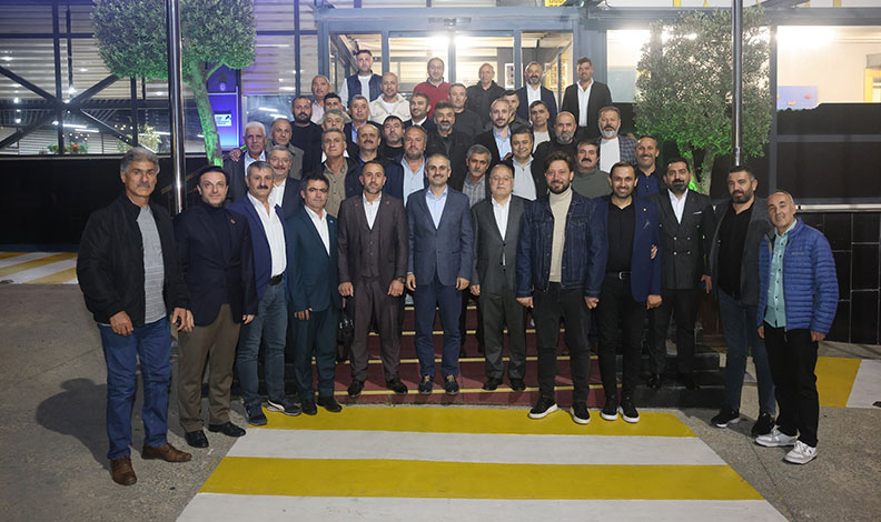 Çiftçi, hemşehri dernekleriyle bir araya geldi