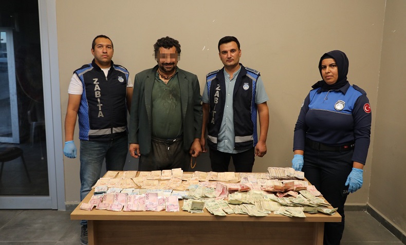 Dilencinin bir günlük kazancı dudak uçuklattı