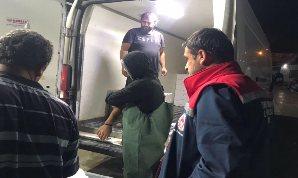 İskelede ‘Hamsi’ denetimi yapıldı
