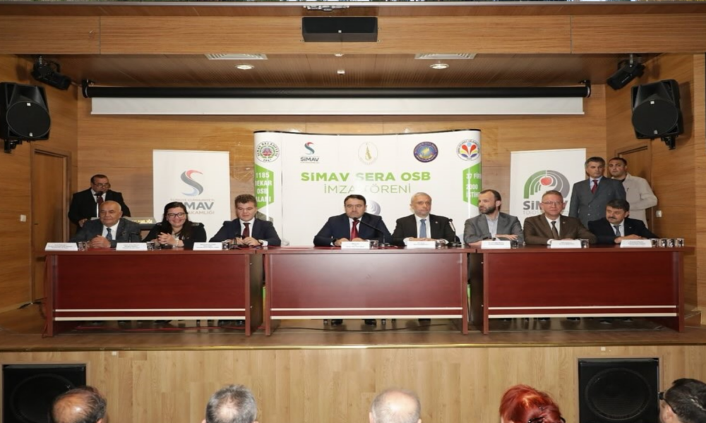 TDİOSB’de yer tahsisi sözleşmeleri imzalandı