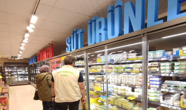 Beyşehir’de gıda kontrolörleri güvenilir gıda için seferber oldu