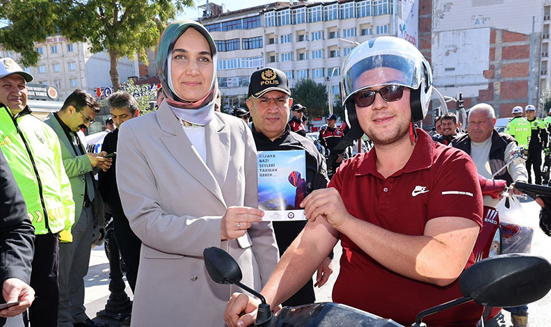 Vali Yiğitbaşı, kask kullanımına dikkat çekti