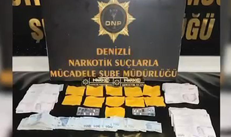 Denizli’de 1 haftada yakalanan 54 zehir tacirinden 21’i tutuklandı