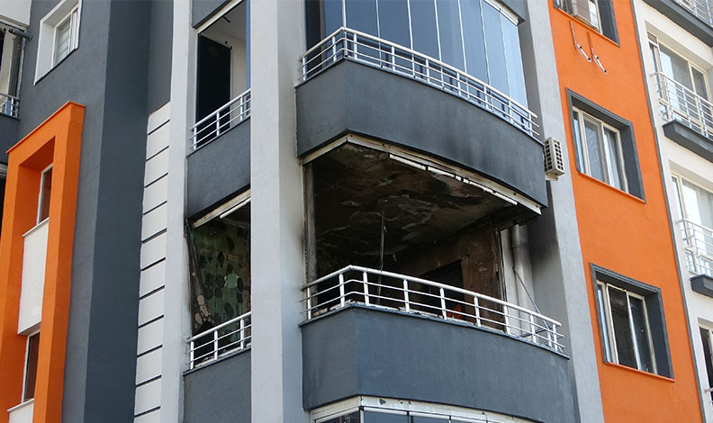 Malatya’da yürekleri ağza getiren yangın