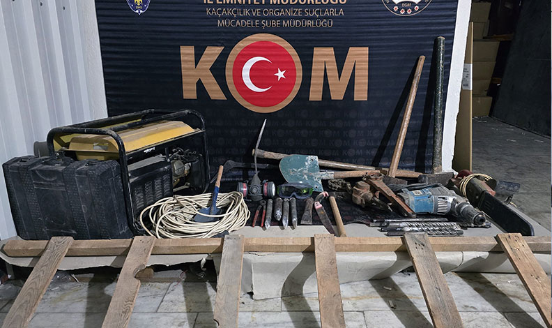 Dalaman’da tarihi eser operasyonunda 7 tutuklama