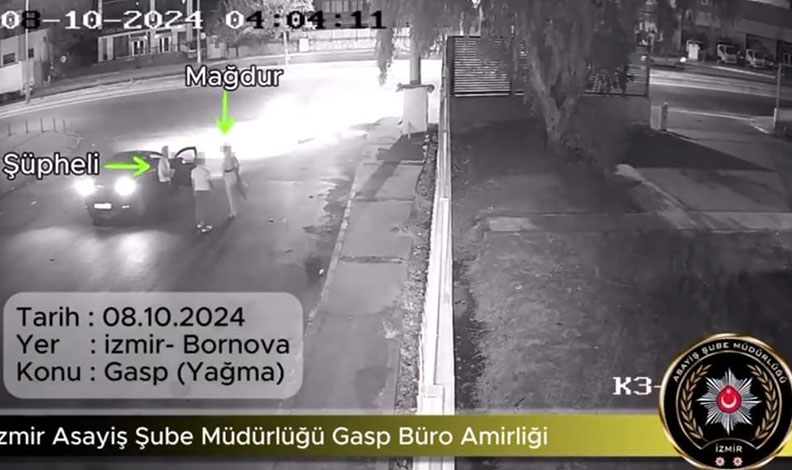 İzmir’de iki ayrı gasp olayına karışan 3 şüpheli tutuklandı