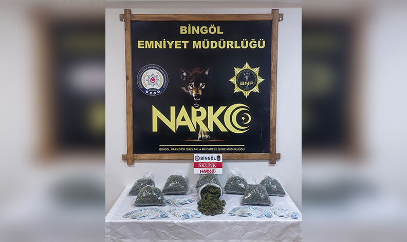 Bingöl’de uyuşturucu operasyonu: 6 şüpheli yakalandı