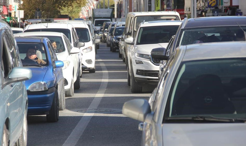 Erzincan’da araç sayısı 76 bin 252 oldu