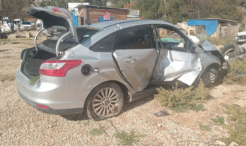 Antalya-Konya karayolunda trafik kazası: 1 ölü, 1 yaralı