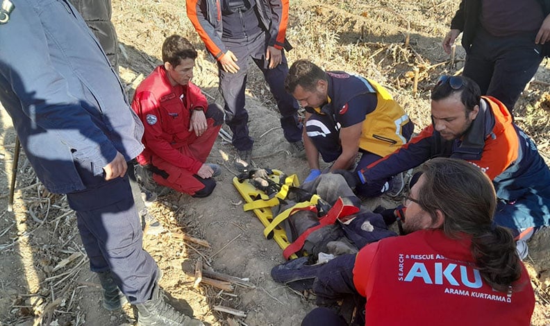 83 yaşındaki kayıp şahıs tarlada bulundu
