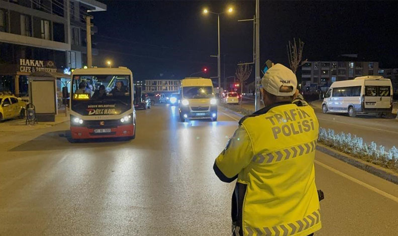 2 bin 820 araç sürücüsüne cezai işlem uygulandı