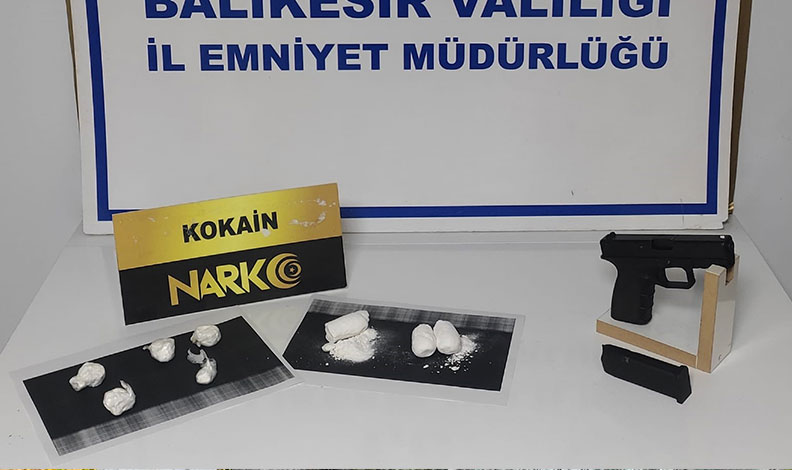 Cunda Adası’nda kokain operasyonuna 2 tutuklama