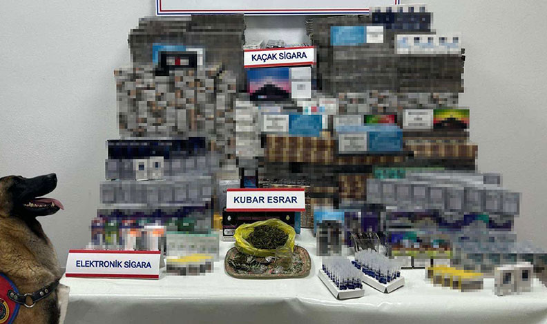 Jandarmadan kaçakçılık ve uyuşturucu operasyonu: 2 gözaltı