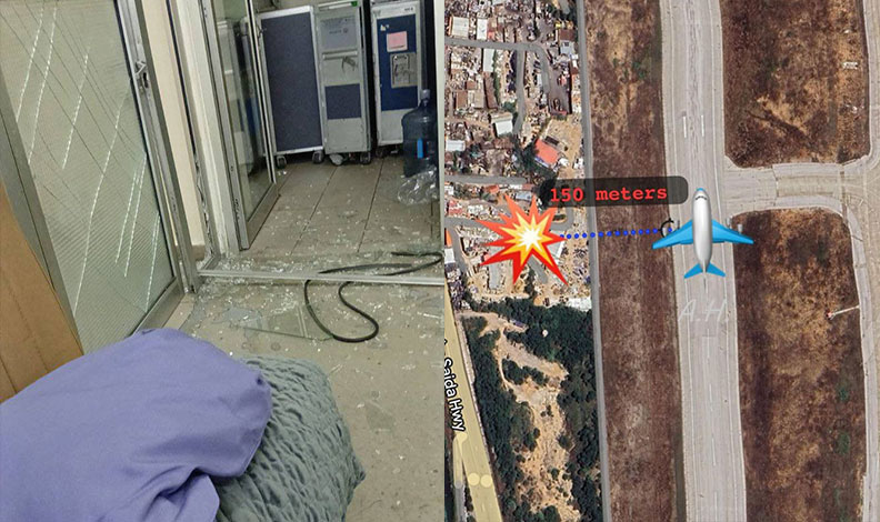 Beyrut Uluslararası Havalimanı, İsrail saldırıları nedeniyle hasar gördü