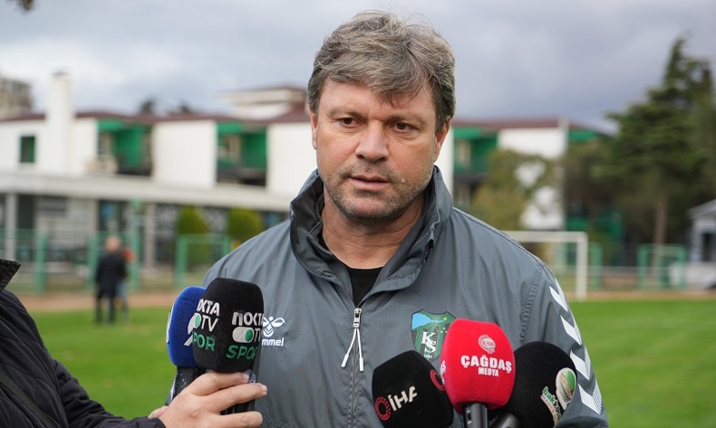 Kocaelispor Teknik Direktörü Ertuğrul Sağlam: “Sakarya maçında hedefimiz 3 puan”