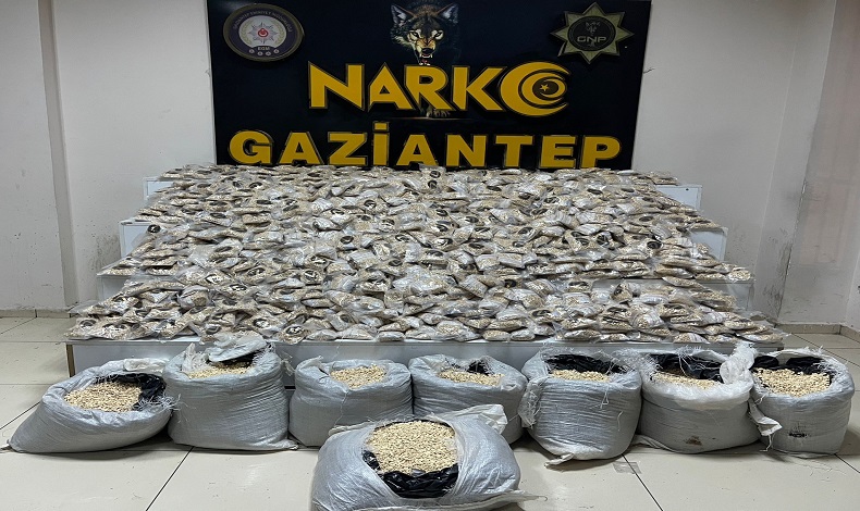 3 milyon 204 bin adet uyuşturucu hap ele geçirildi