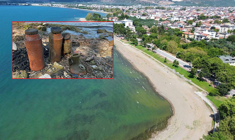İznik Gölü çekildi, ortaya çıkanlar şok etti