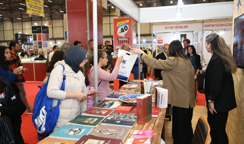 TÜYAP kitap fuarında yerini aldı