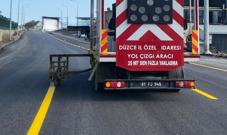 Güvenli sürüş için yeni çizgiler